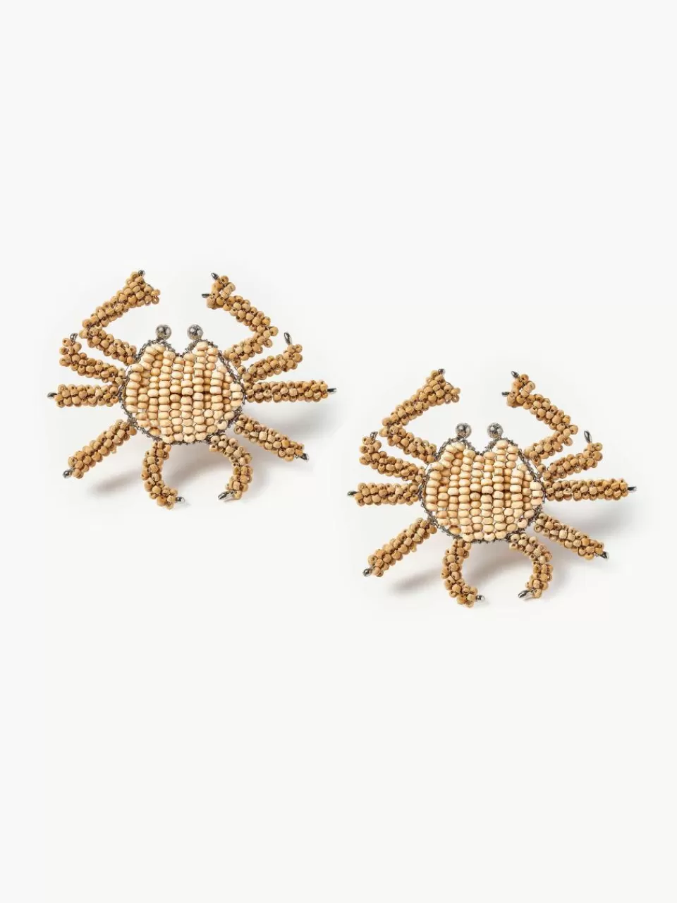 Westwing Houten servetringen Crab, 2 stuks | Servetringen | Servies