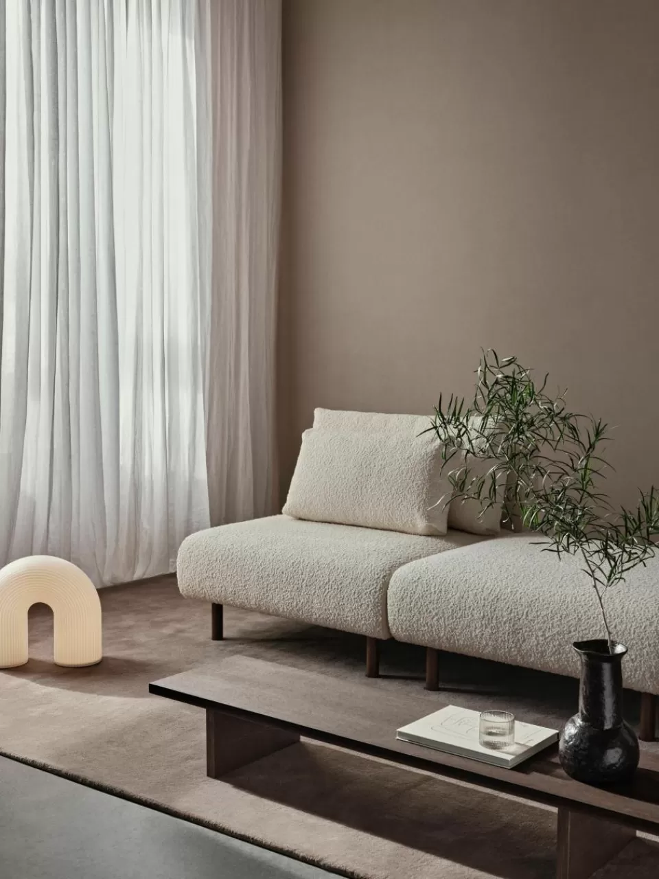 ferm LIVING Houten tv-meubel Kona | Tv-Meubels | Tv-Meubels