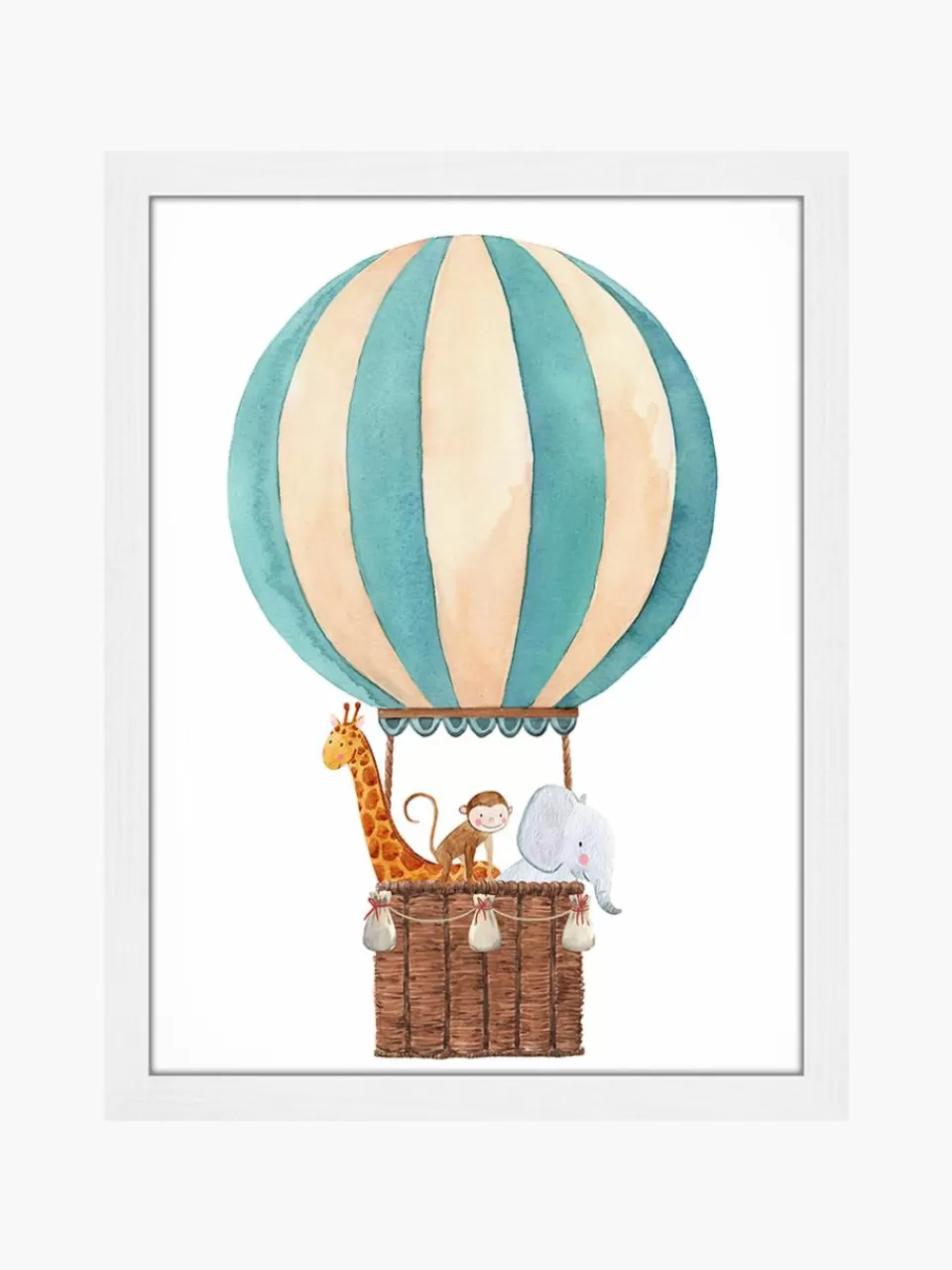 Any Image Ingelijste digitale print Balloon | Kinderkamer Decoratie