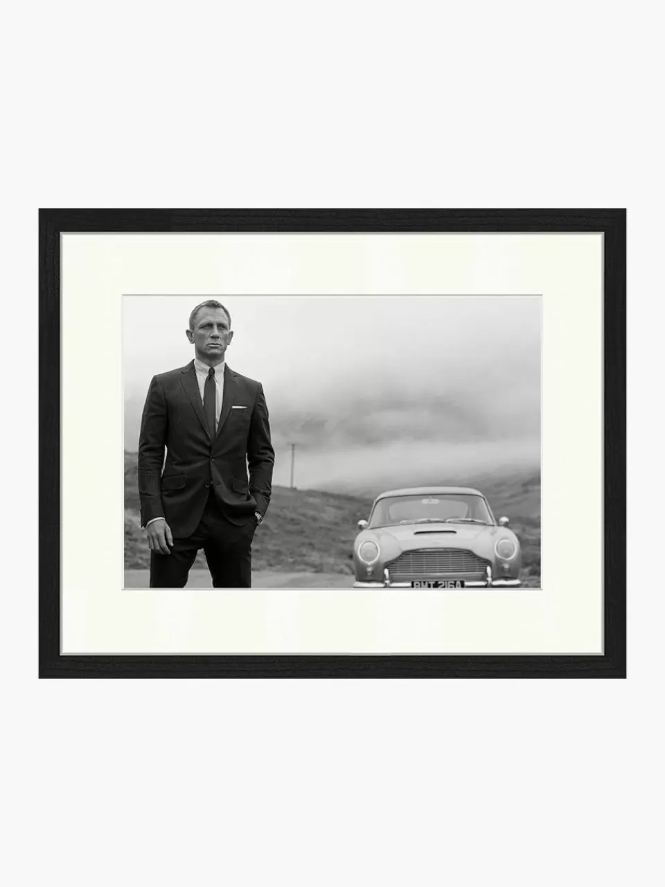 Any Image Ingelijste foto Daniel Craig als James Bond | Wanddecoratie | Decoratie