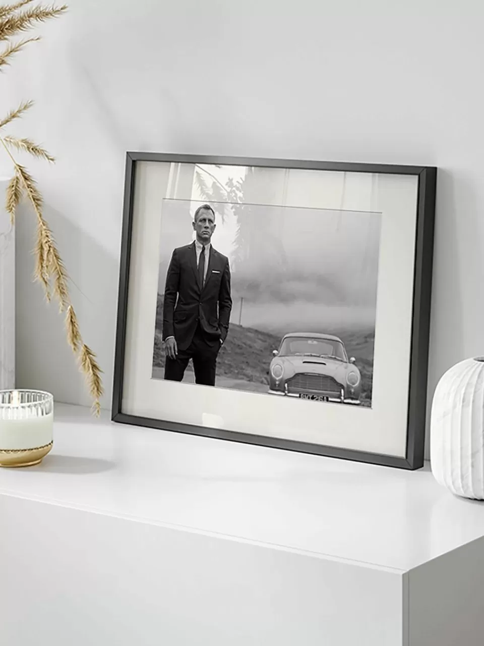 Any Image Ingelijste foto Daniel Craig als James Bond | Wanddecoratie | Decoratie