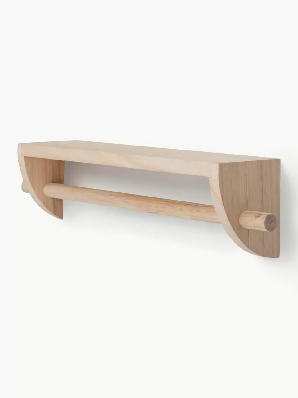 Bloomingville Mini Kinderwandplank Mingus gemaakt van paulowniahout | Kinderkamer Wandplanken