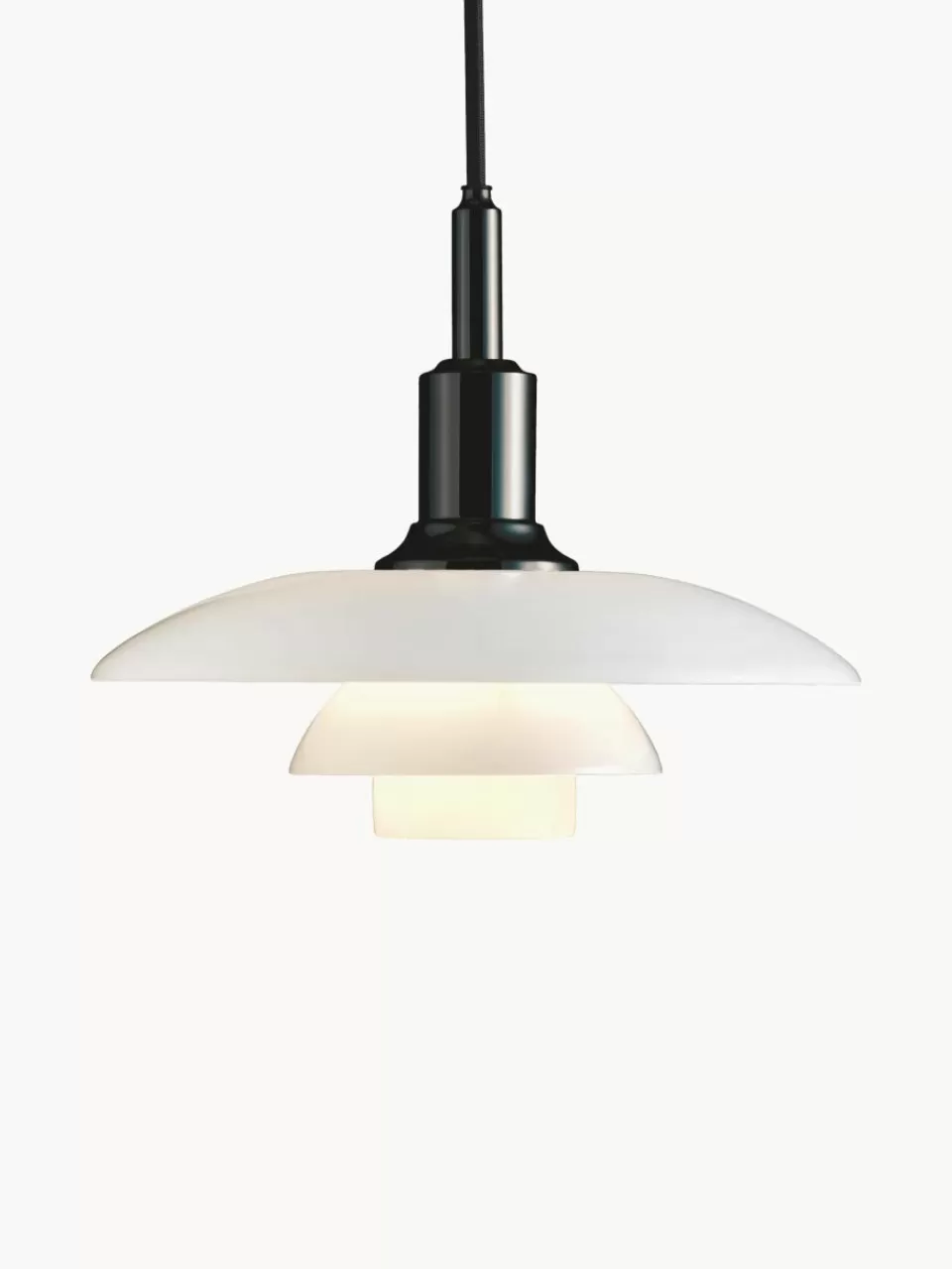 Louis Poulsen Kleine hanglamp PH 3/2, mondgeblazen | Hanglampen | Hanglampen