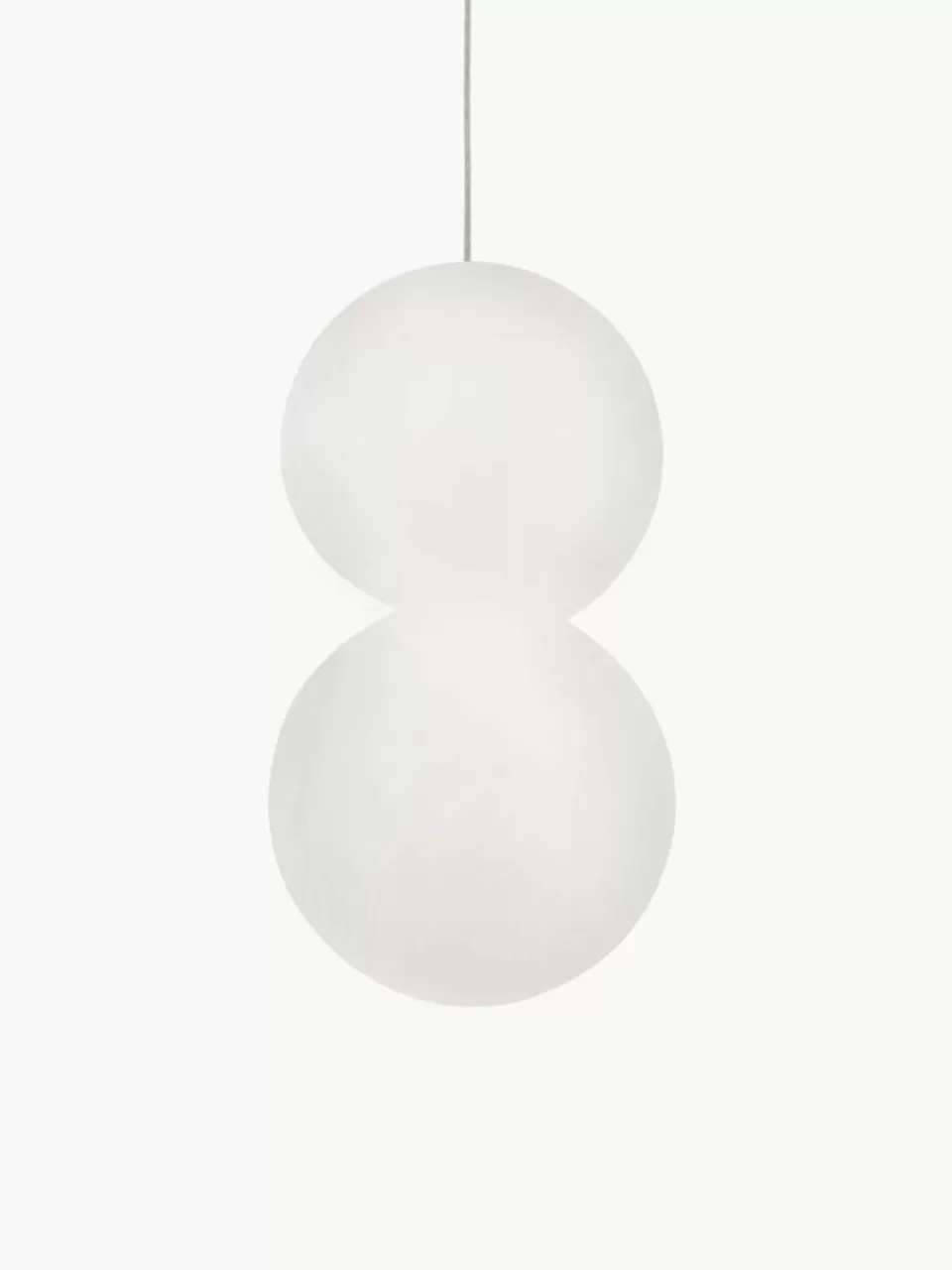 Nova Luce Kleine hanglamp Zero van glas en beton | Hanglampen | Hanglampen