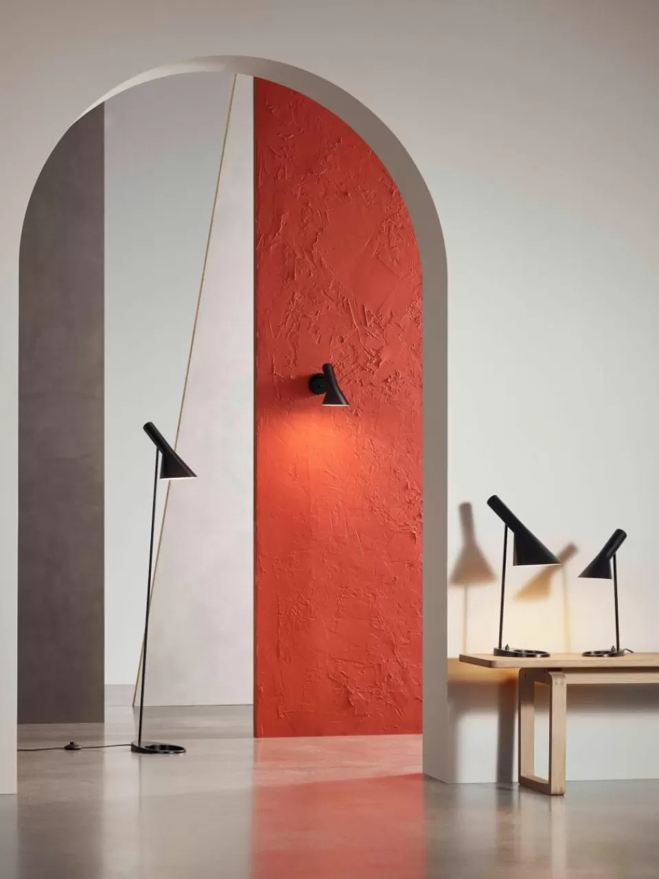 Louis Poulsen Kleine leeslamp AJ | Staande Lampen | Leeslampen