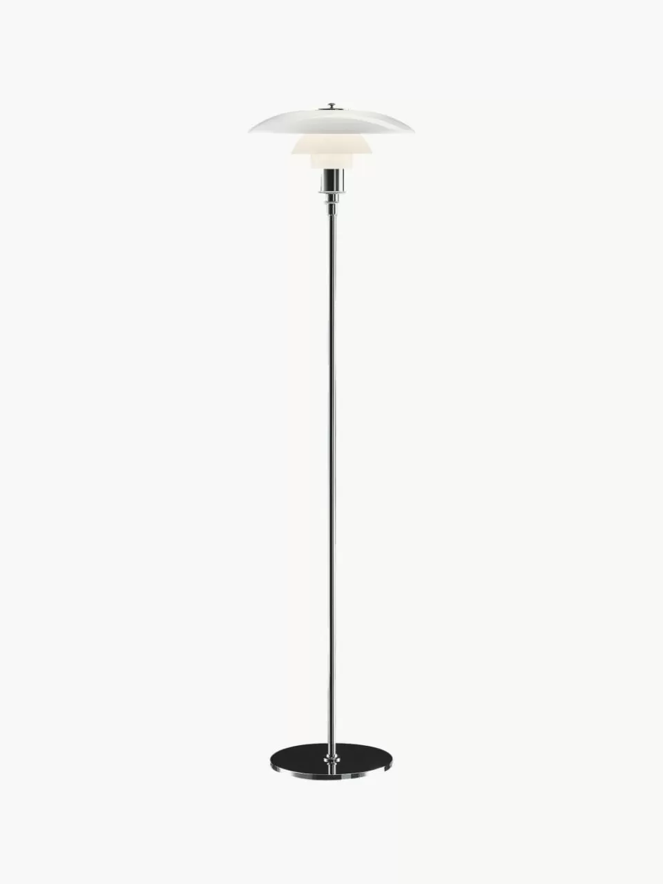 Louis Poulsen Kleine vloerlamp PH 3½-2½, mondgeblazen | Staande Lampen