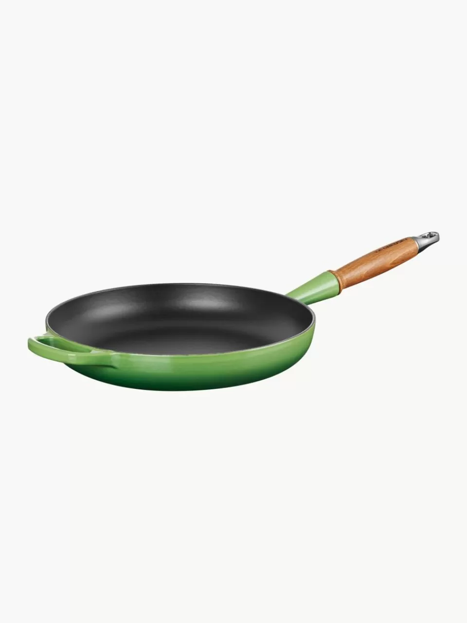 LE CREUSET Koekenpan Signature Collection uit gietijzer met houten handvat | Koekenpannen | Koekenpannen