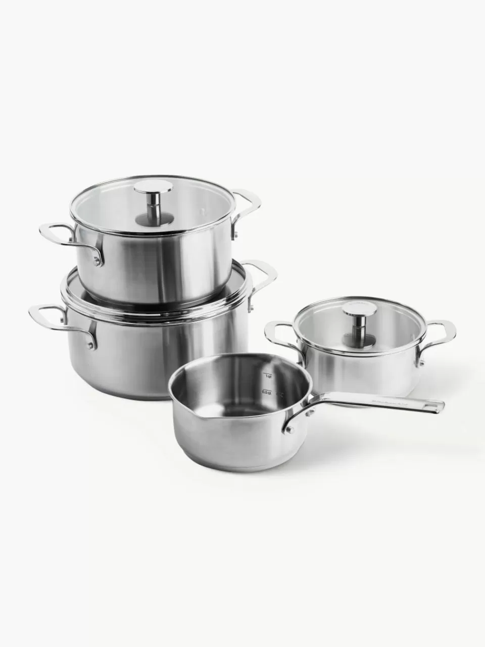 KitchenAid Kookset , 7-delig | Kookpannen | Kookpannen