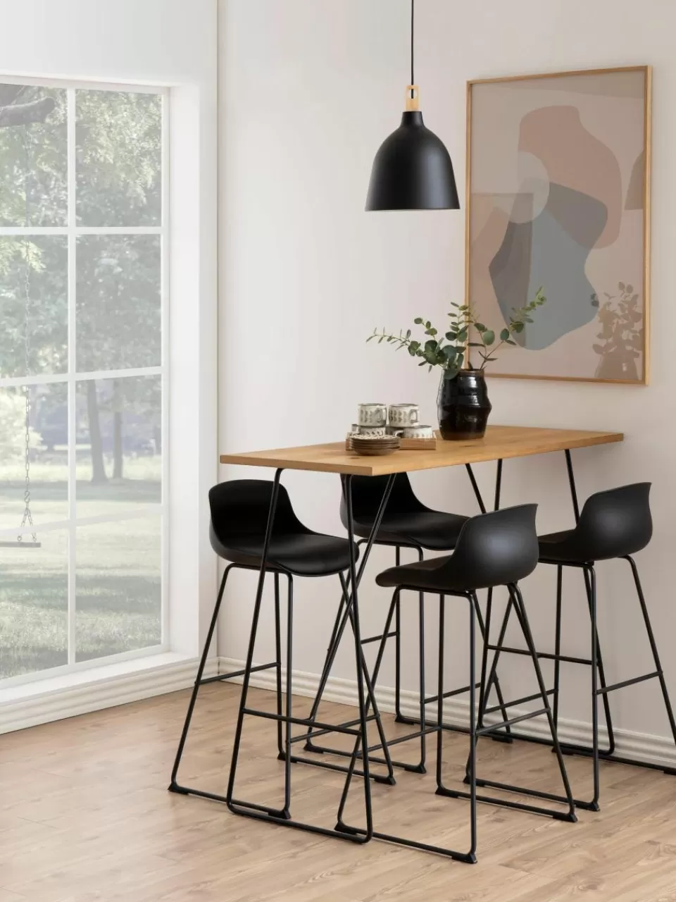 Westwing Kunstleren barkrukken Tina, 2 stuks | Stoelen | Barkrukken