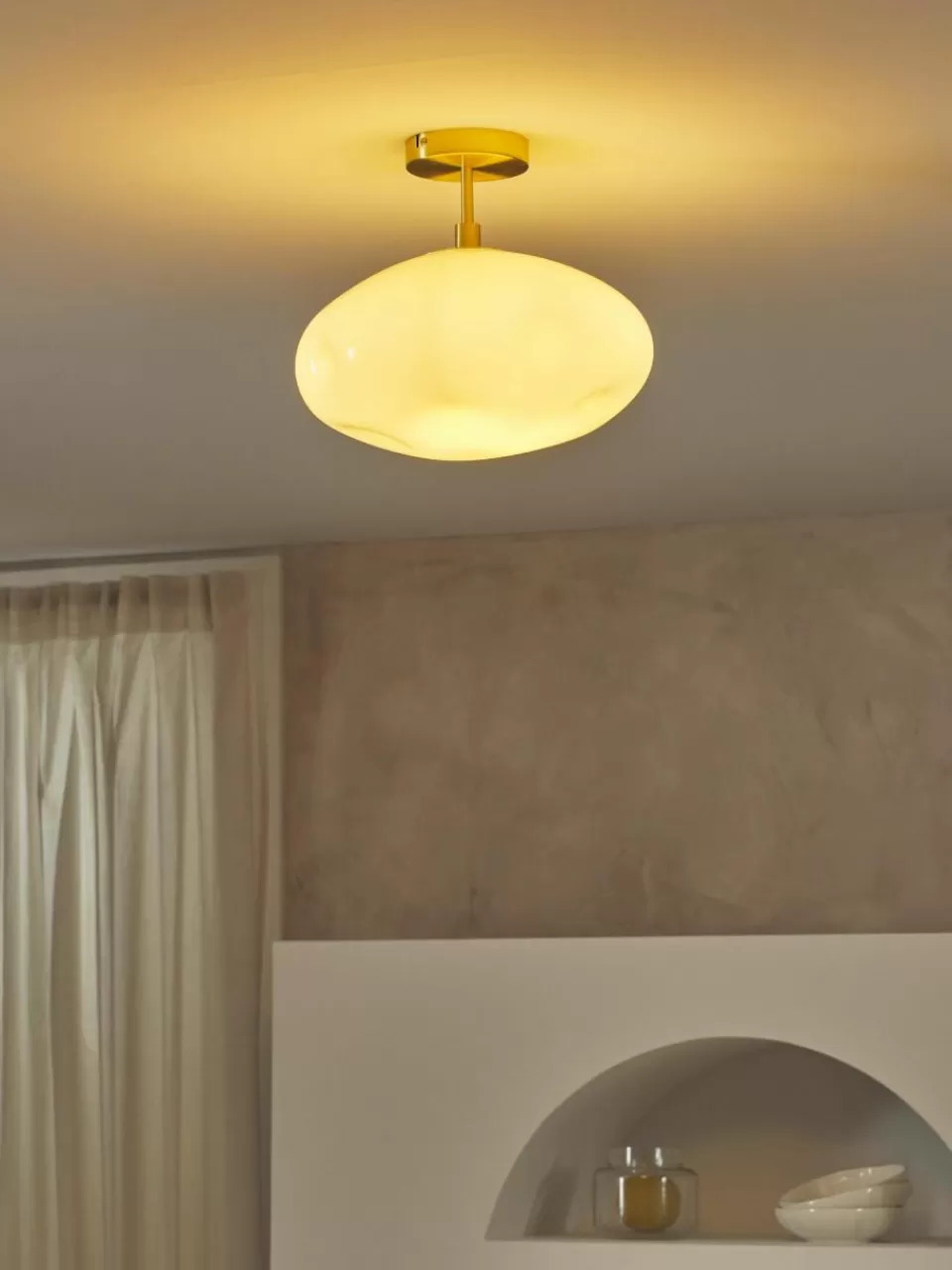 Westwing Collection LED up- en downlight Elowyn | Plafondlampen | Plafondlampen