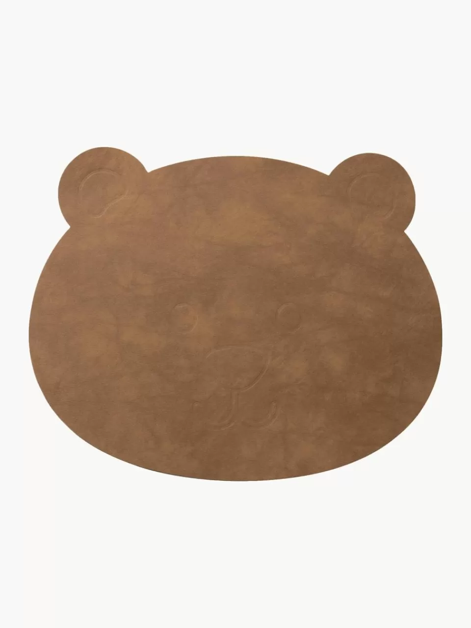 LIND DNA Leren placemat Bear | Kinderservies & -Bestek