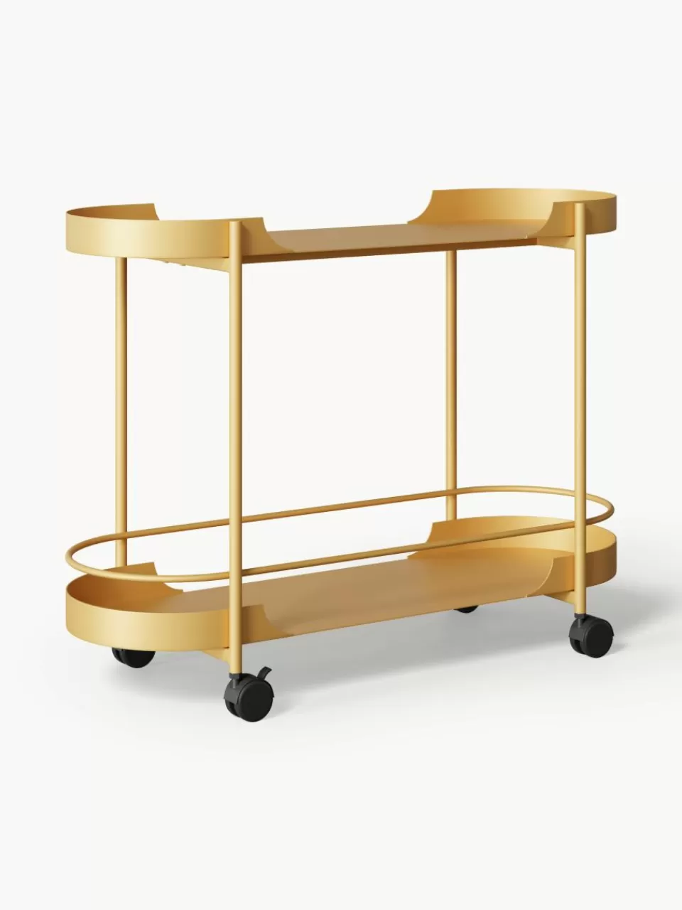 Westwing Collection Metalen barcart Taru | Serveerwagens