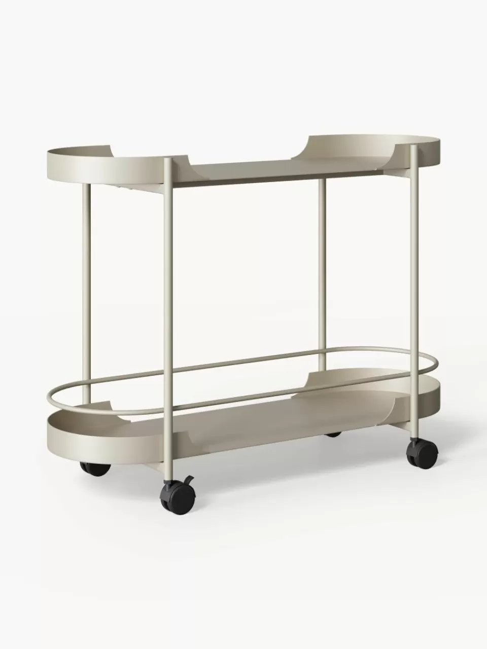 Westwing Collection Metalen barcart Taru | Serveerwagens