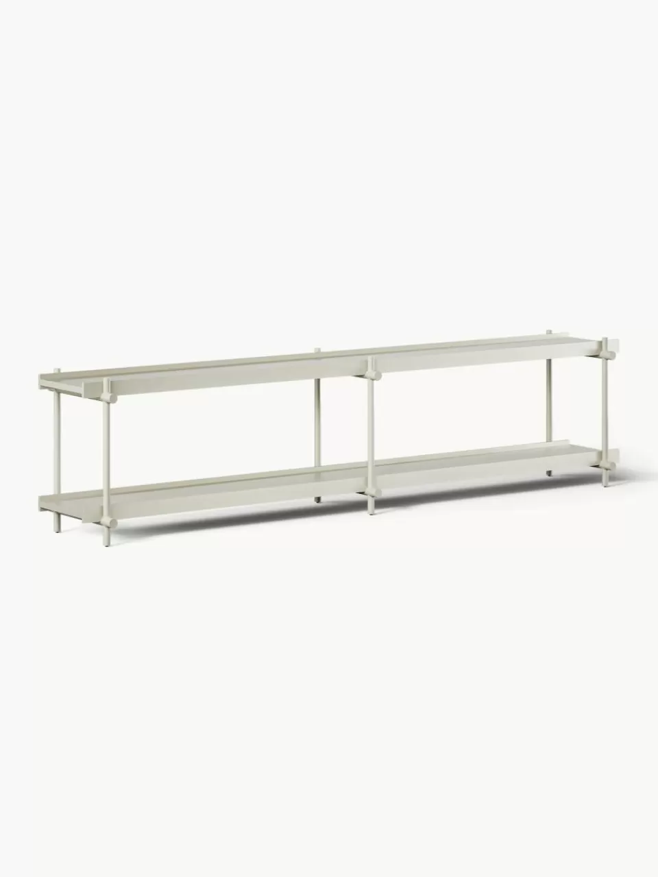 Westwing Collection Metalen sidetable Lana | Wandtafels | Wandtafels