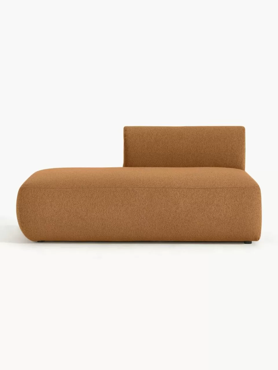 Westwing Collection Modulaire bouclé chaise longue Sofia | Modulaire Kledingkasten | Banken