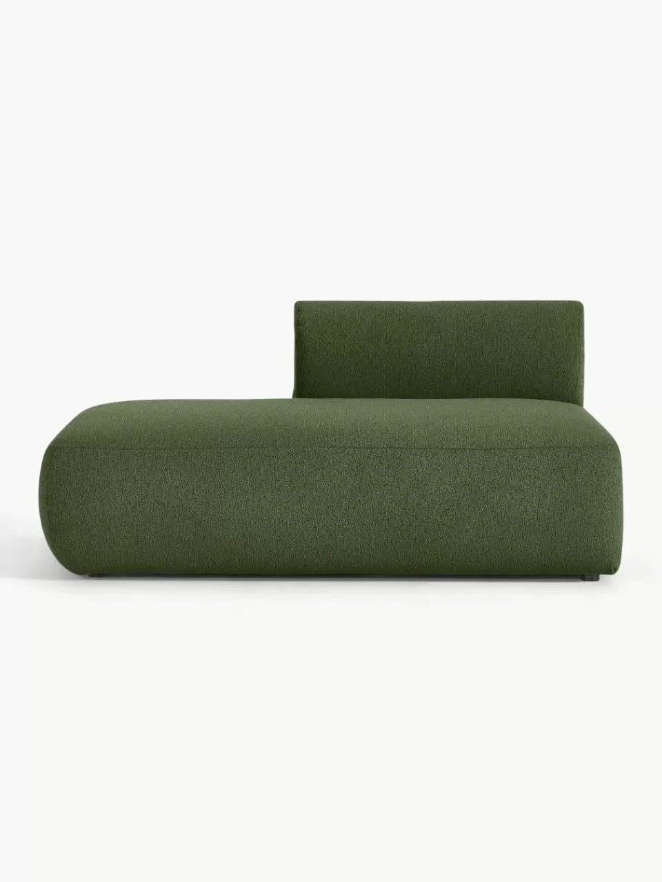 Westwing Collection Modulaire bouclé chaise longue Sofia | Modulaire Kledingkasten | Banken