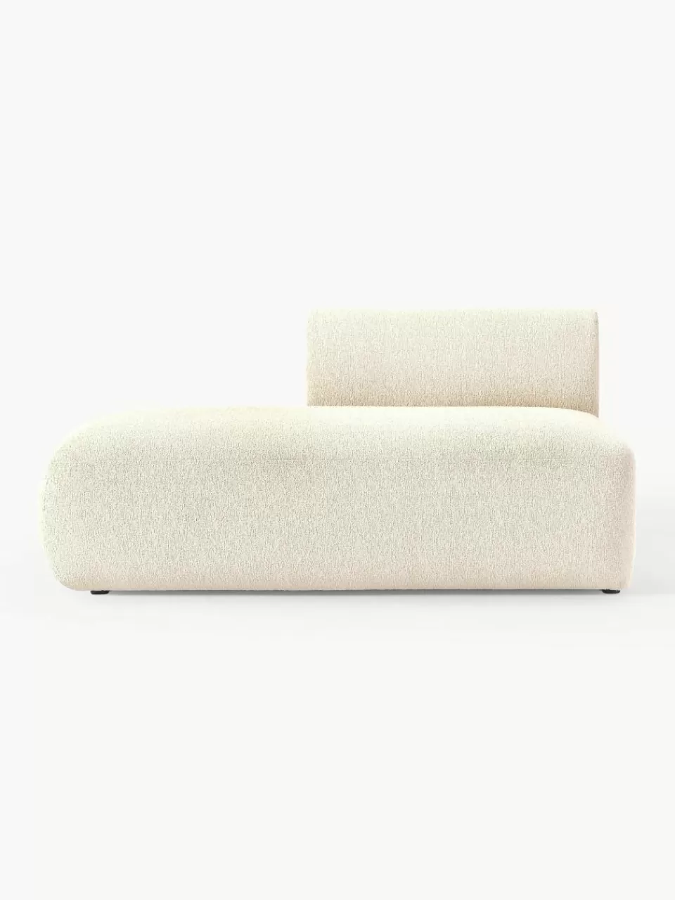 Westwing Collection Modulaire bouclé chaise longue Sofia | Modulaire Kledingkasten | Banken