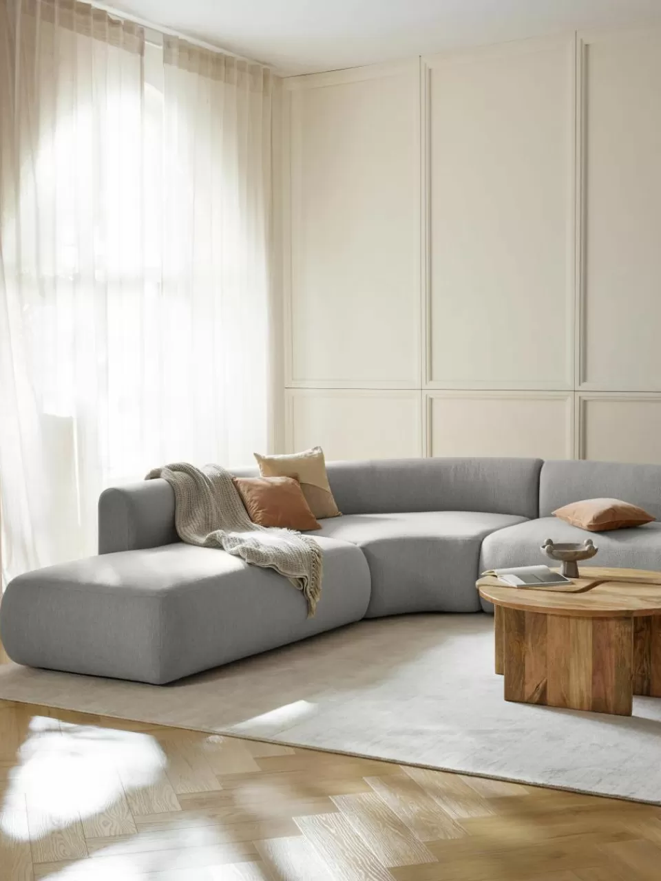 Westwing Collection Modulaire chaise longue Sofia | Modulaire Kledingkasten | Banken