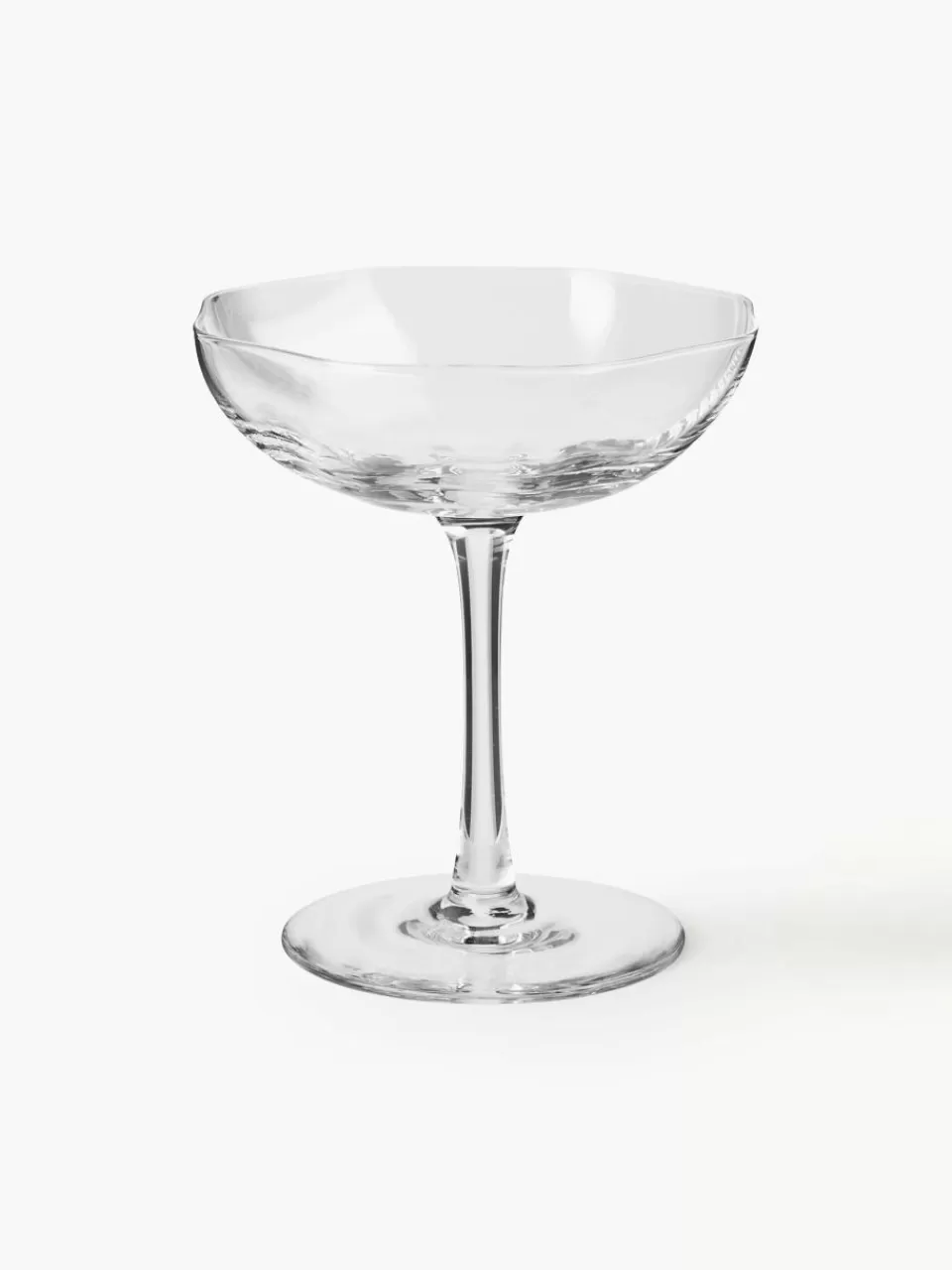 Broste Copenhagen Mondgeblazen champagneglazen Limfjord, 4 stuks | Servies | Champagneglazen