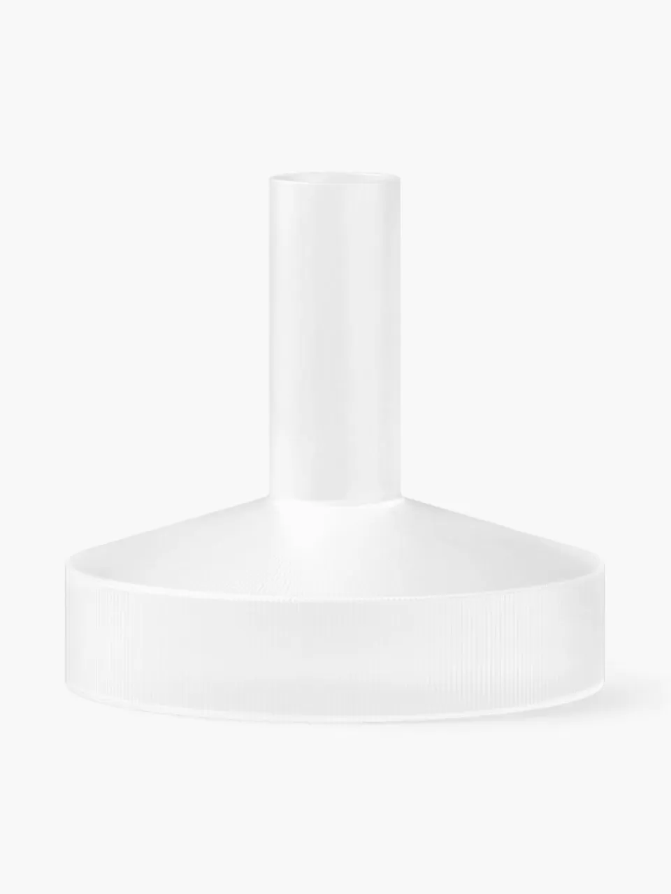 ferm LIVING Mondgeblazen decanter Ripple met groefreliëf, 1.1 L | Decanteerkaraffen