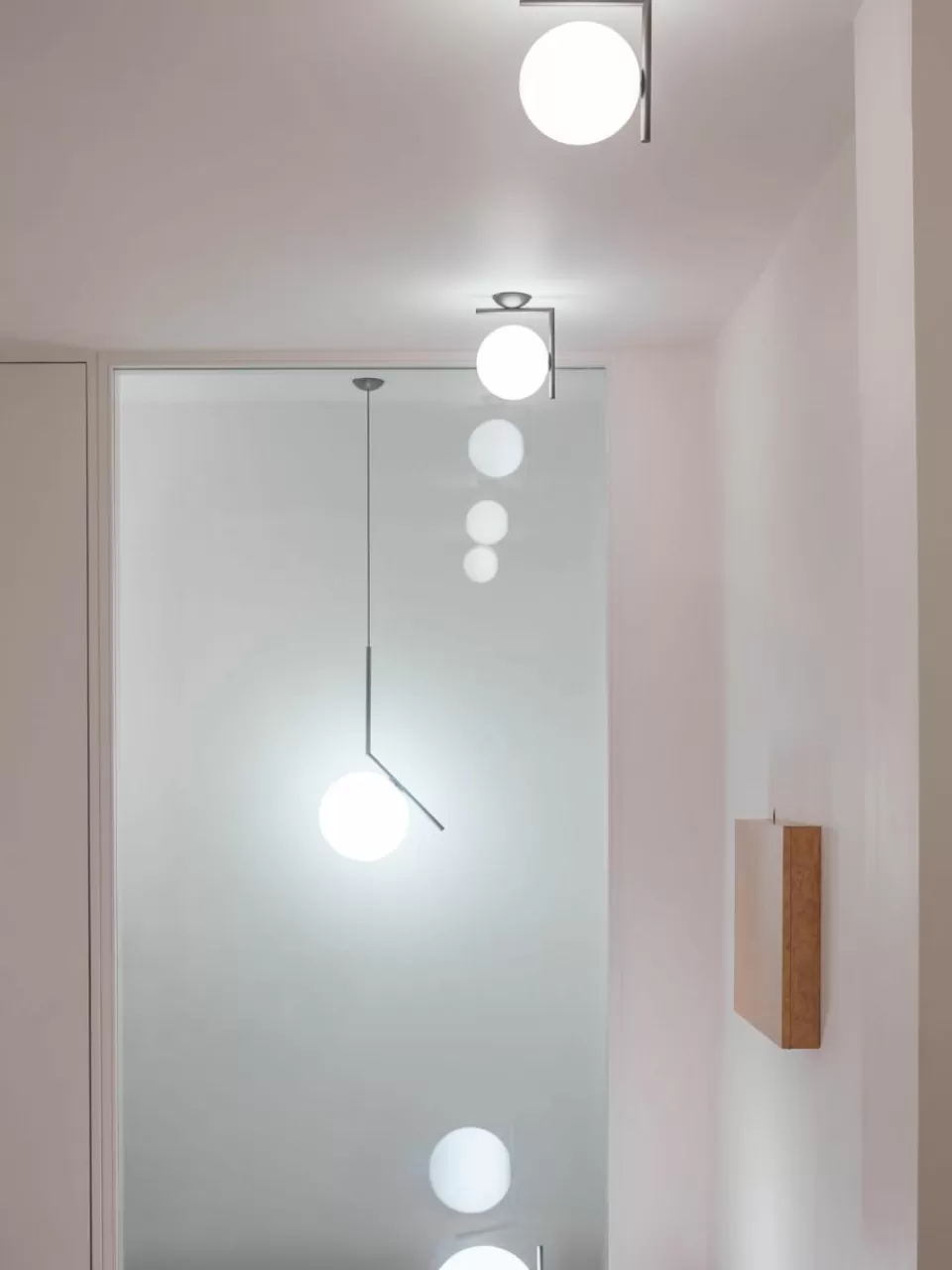 Flos Mondgeblazen hanglamp IC Lights, H 70 cm | Hanglampen | Hanglampen