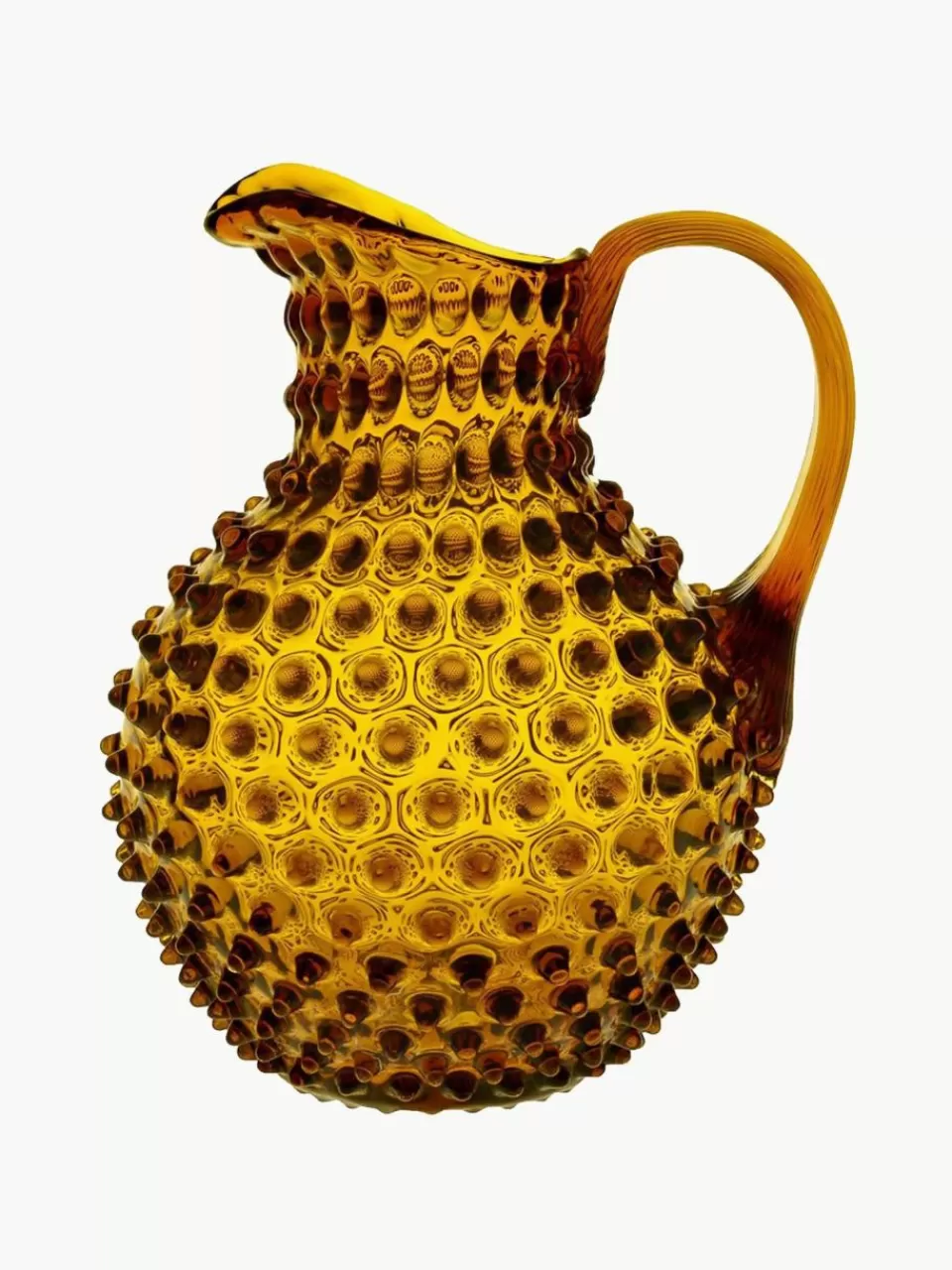 ANNA VON LIPA Mondgeblazen karaf Hobnail, 2 L | Servies | Waterkaraffen & Waterkannen