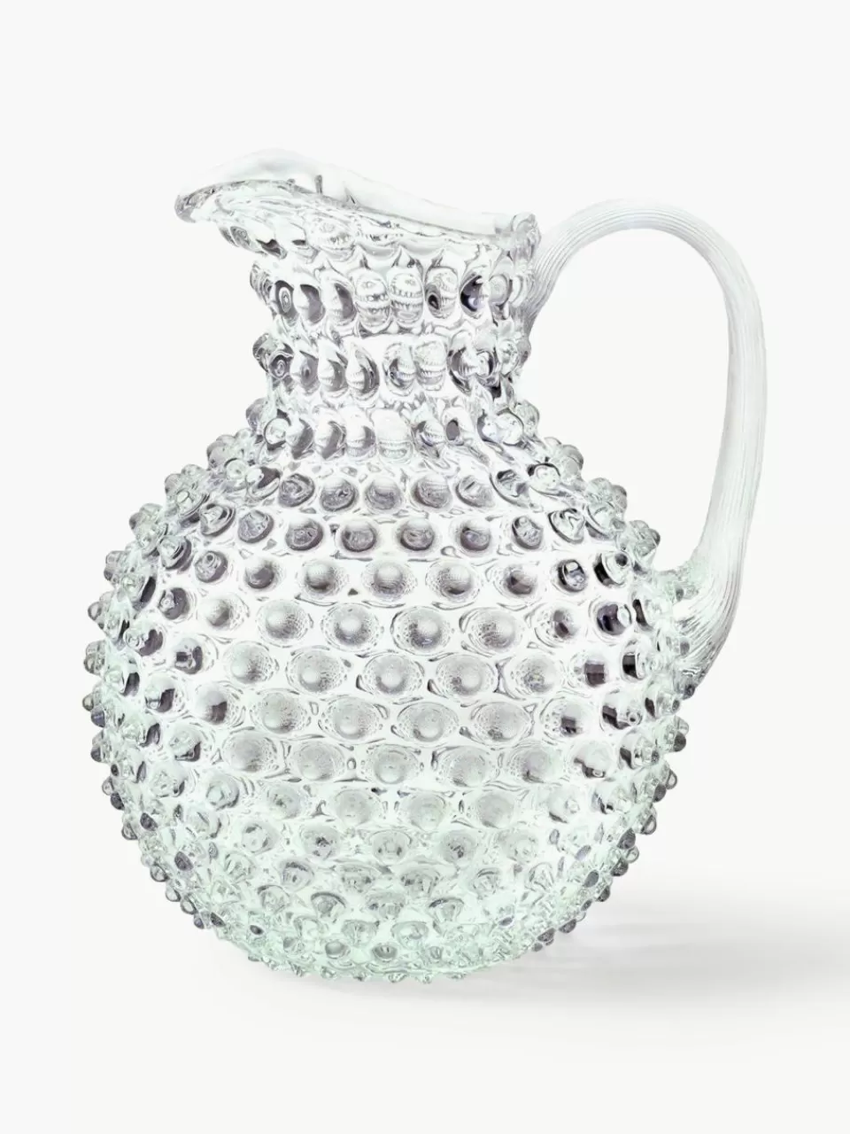 ANNA VON LIPA Mondgeblazen karaf Hobnail, 2 L | Servies | Waterkaraffen & Waterkannen