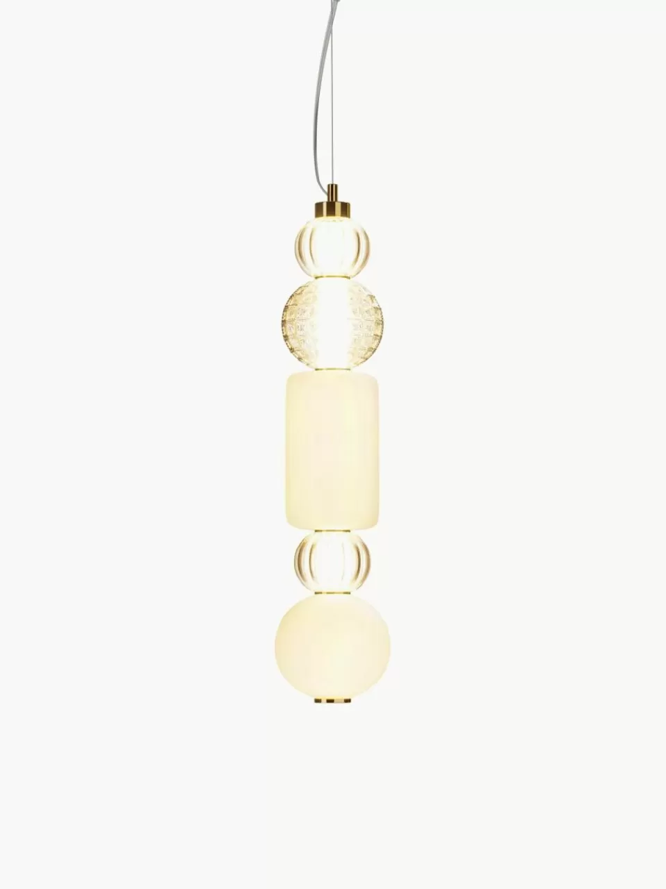 Maytoni Mondgeblazen kleine LED hanglamp Collar | Hanglampen | Hanglampen