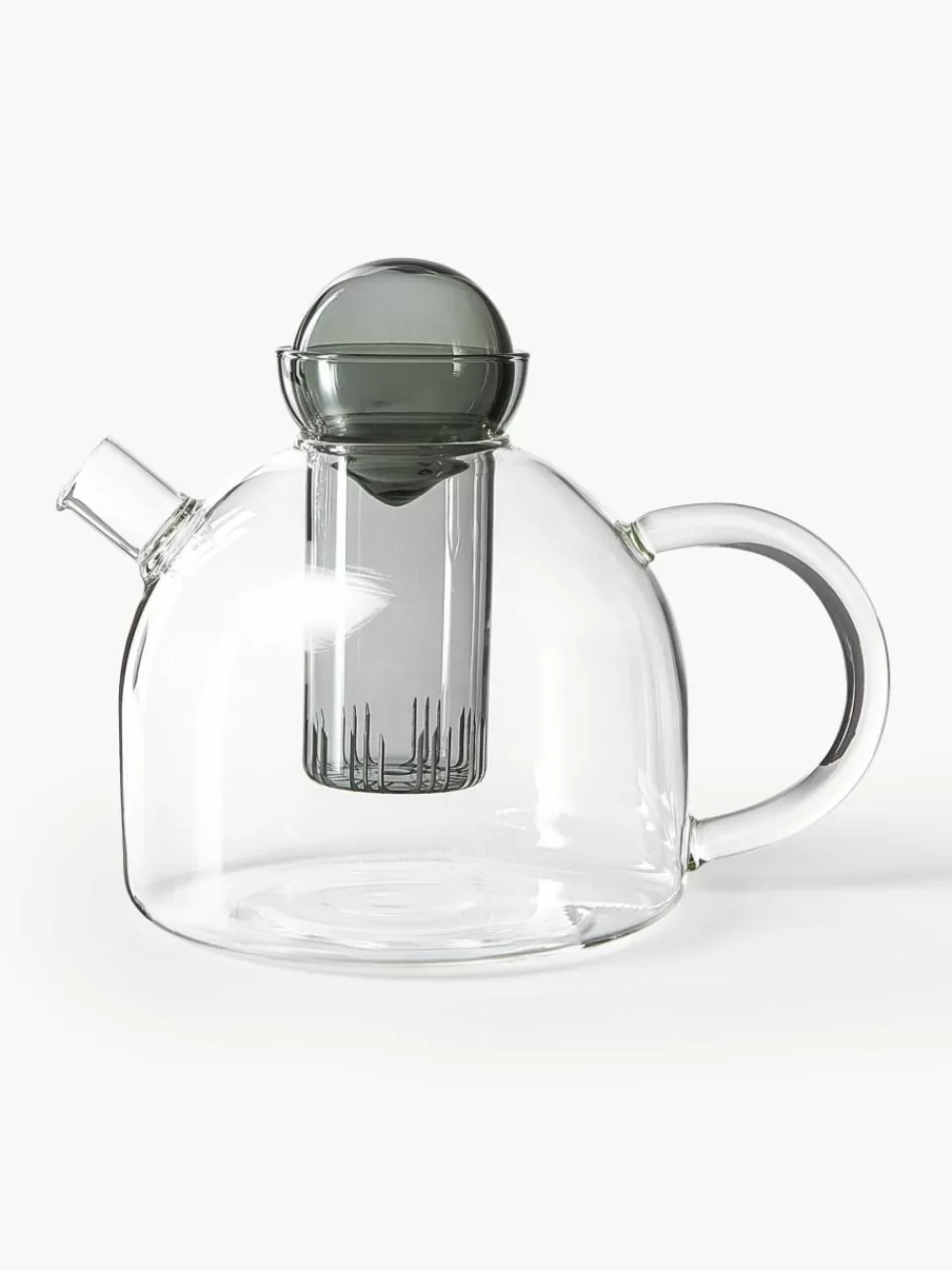 ferm LIVING Mondgeblazen theepot Still, 1.3 L | Theepotten | Servies