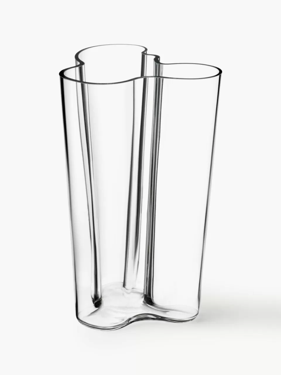 iittala Mondgeblazen vaas Alvar Aalto, H 25 cm | Vazen | Vazen