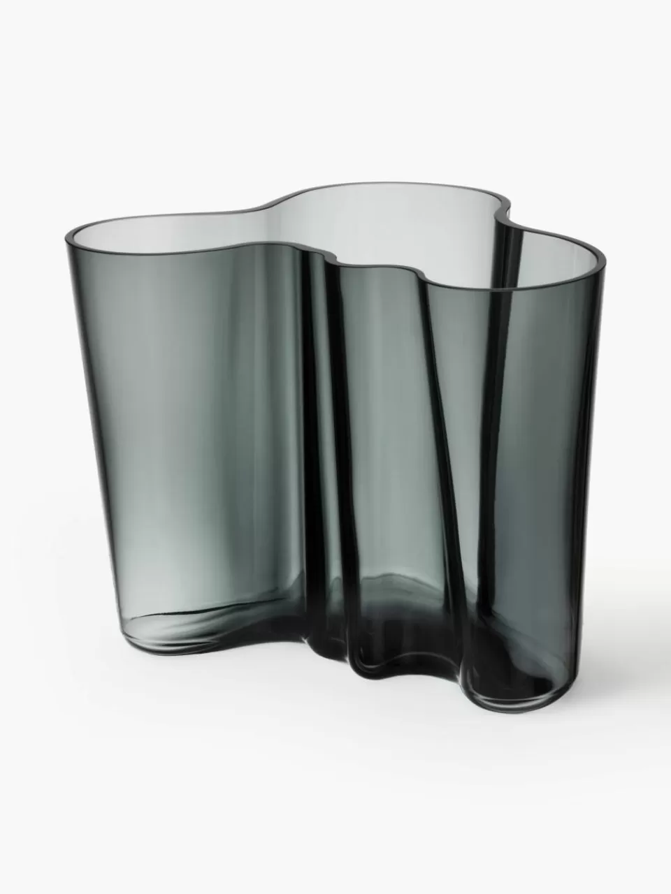 iittala Mondgeblazen vaas Alvar Aalto, H 16 cm | Vazen | Vazen