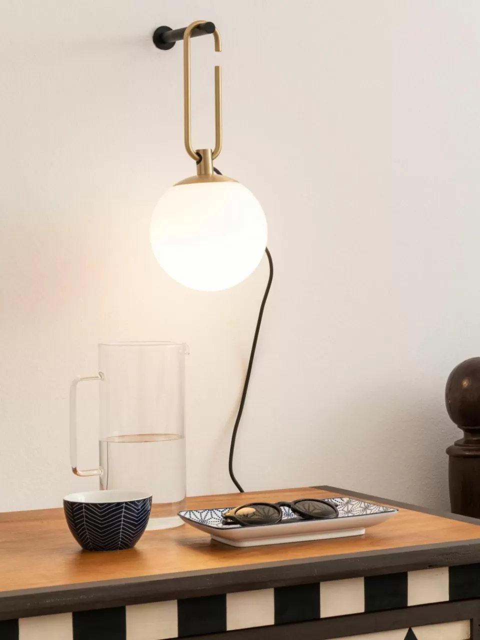 Artemide Mondgeblazen wandlamp nh met stekker | Wandlampen