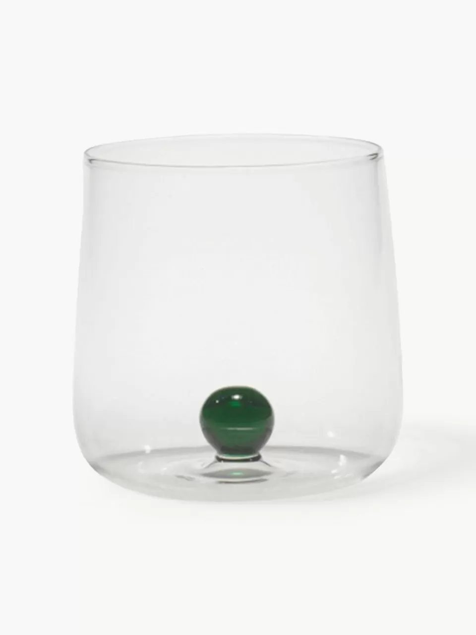 zafferano Mondgeblazen waterglazen Bilia van borosilicaatglas, 6 stuks | Servies | Waterglazen