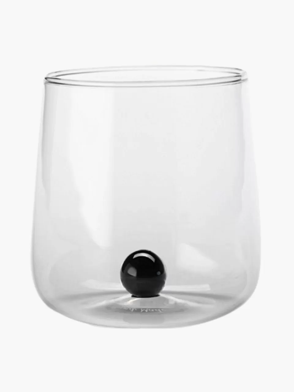 zafferano Mondgeblazen waterglazen Bilia van borosilicaatglas, 6 stuks | Servies | Waterglazen