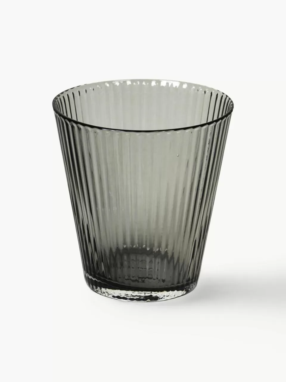 ROSENDAHL Mondgeblazen waterglazen Grand Cru van rookglas, 4 stuks | Servies | Waterglazen