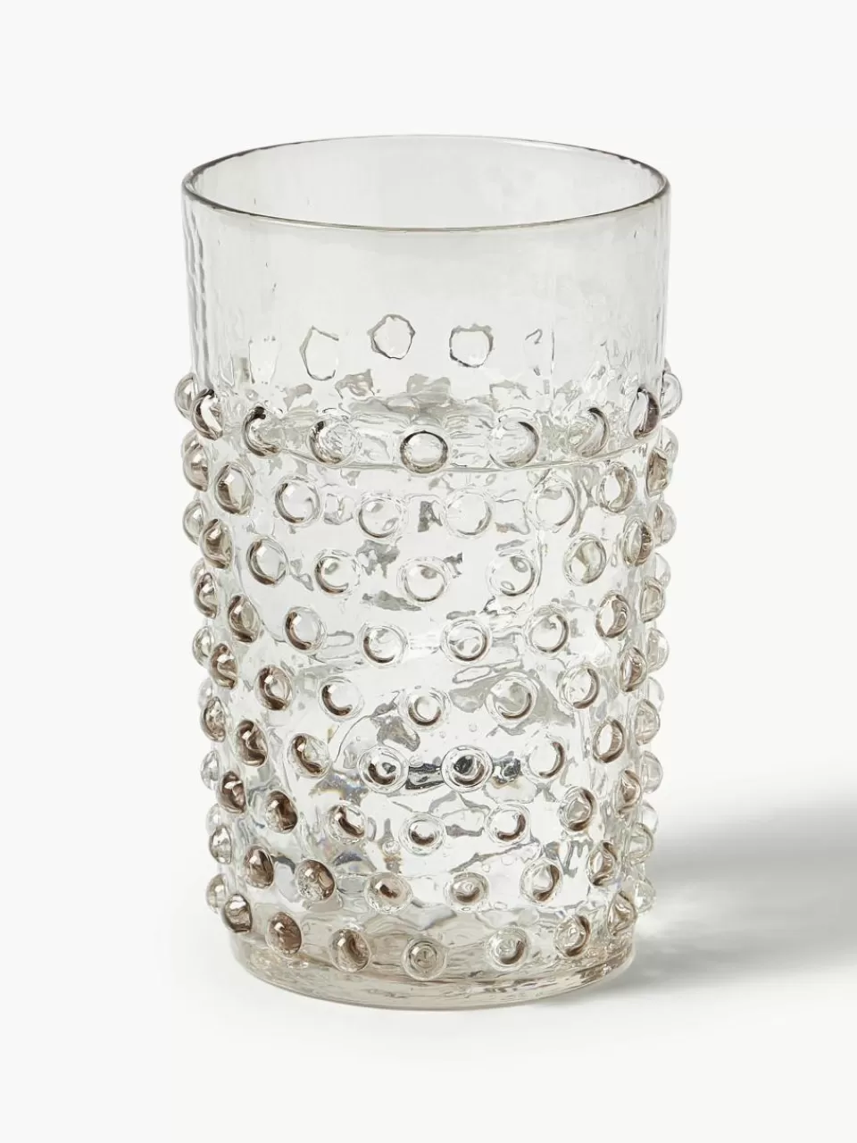 ANNA VON LIPA Mondgeblazen waterglazen Hobnail, 6 stuks | Waterglazen