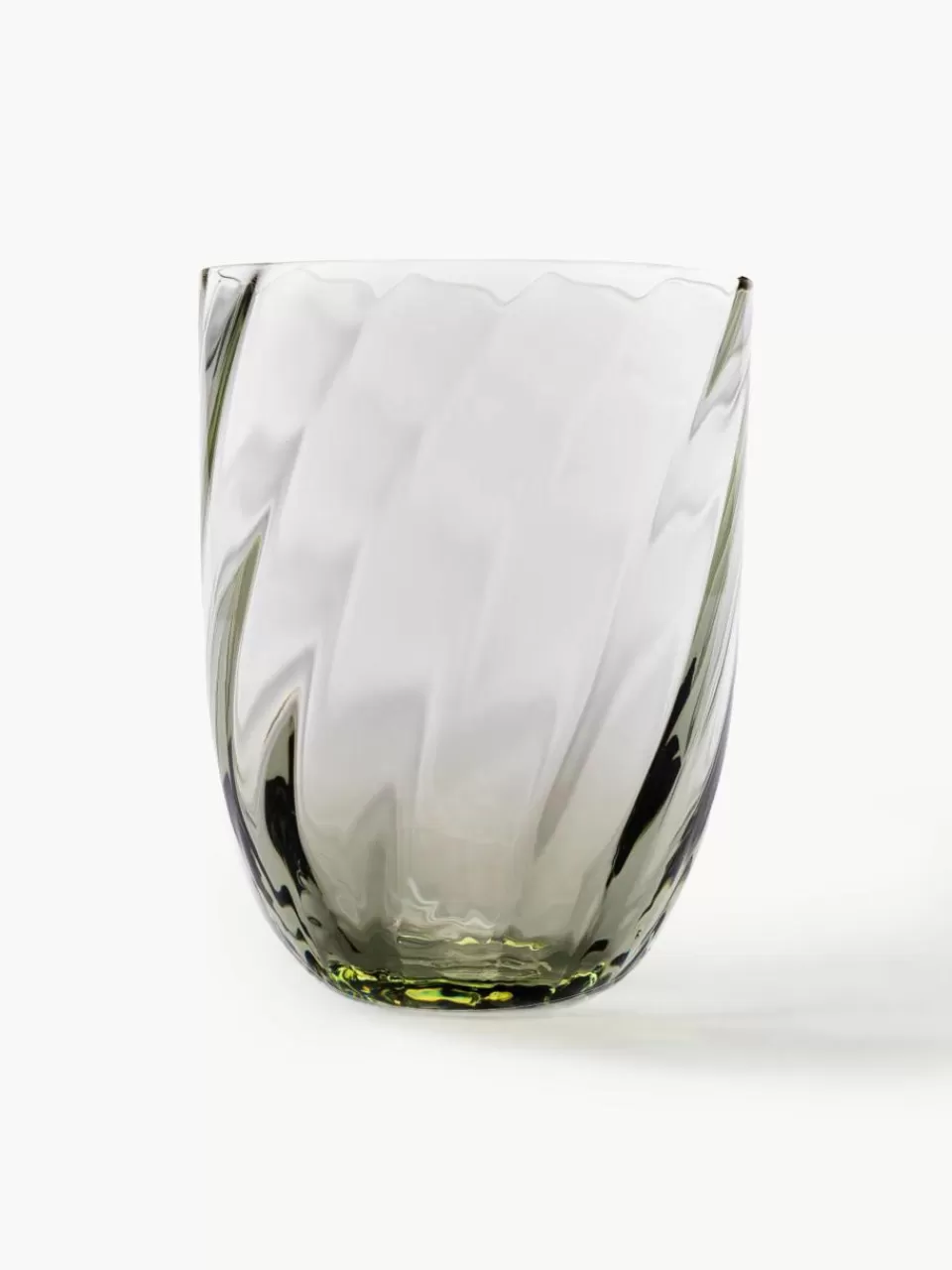 ANNA VON LIPA Mondgeblazen waterglazen Swirl, 6 stuks | Waterglazen