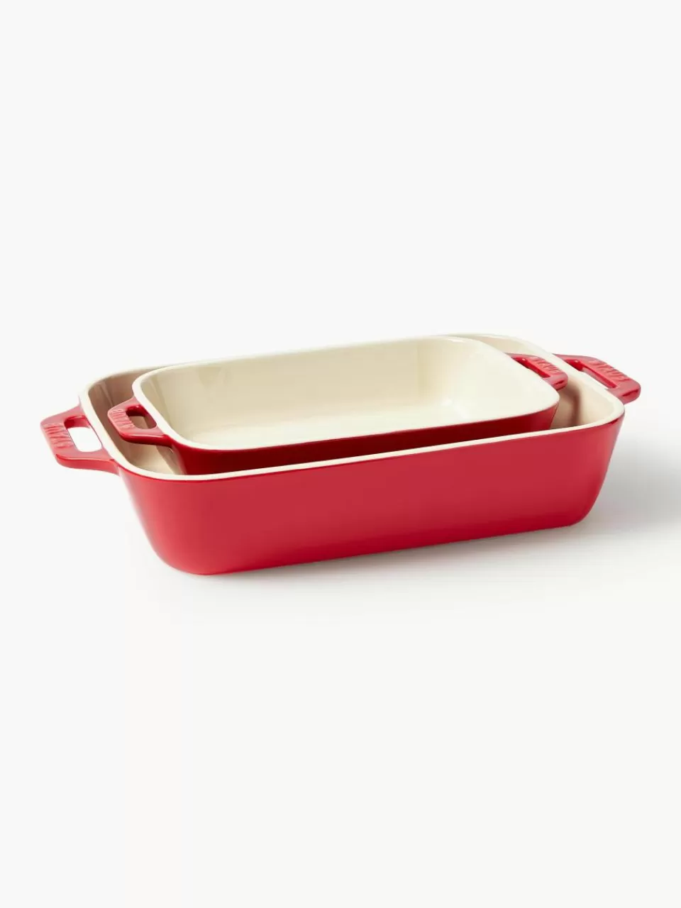 Staub Ovenschalenset Ceramic, set van 2 | Bakvormen & Ovenschalen | Bakvormen & Ovenschalen