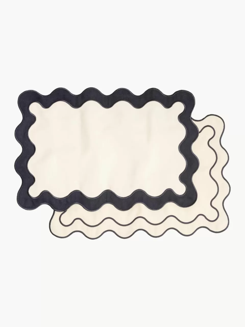 Business & Pleasure Placemats Wave, set van 4 | Placemats | Placemats