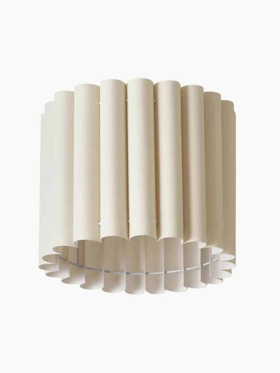 Westwing Collection Plafondlamp Lucina van linnen | Plafondlampen | Plafondlampen