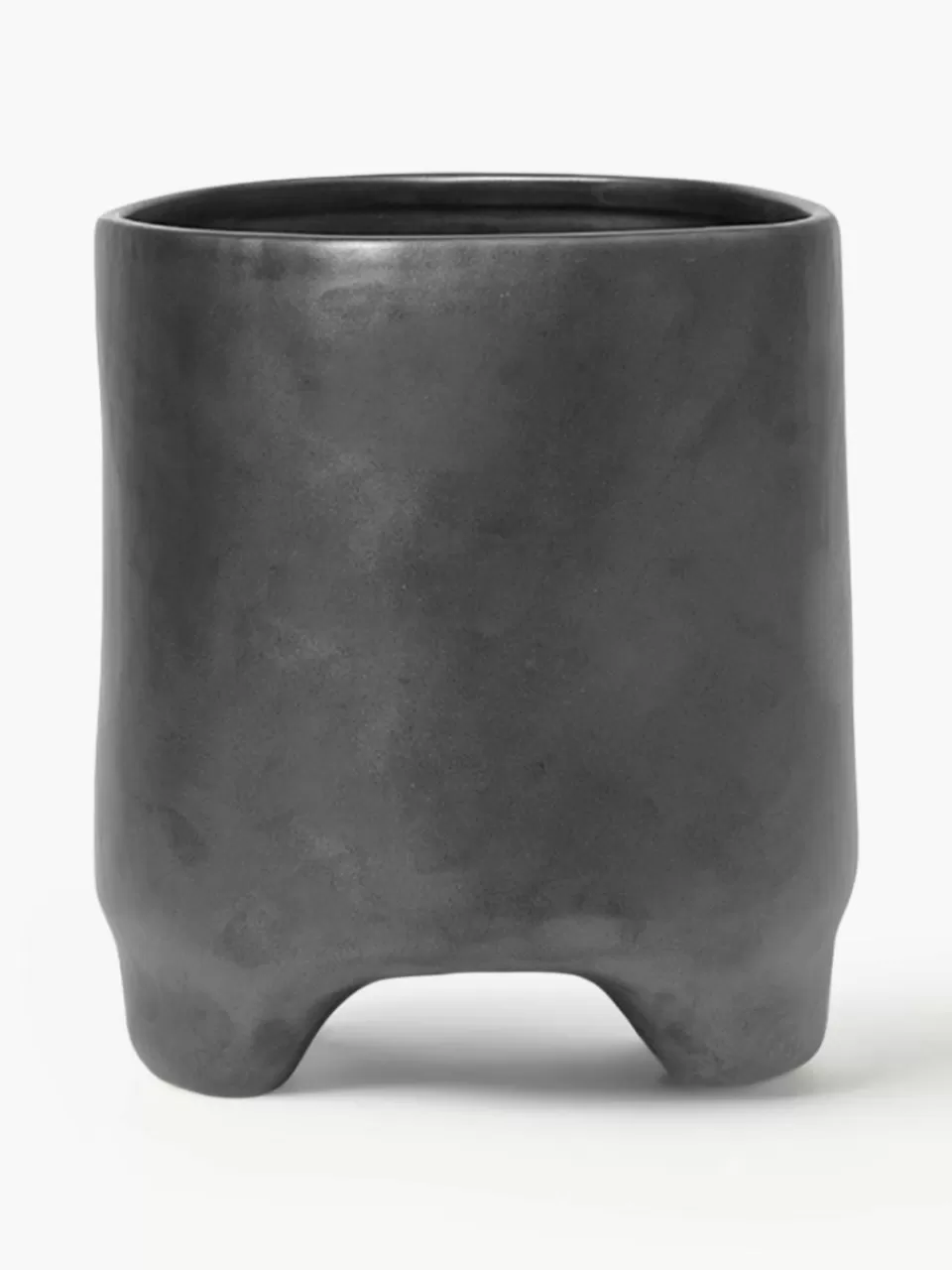 ferm LIVING Plantenpot Esca van keramiek, H 18 cm | Plantenbakken | Bloempotten