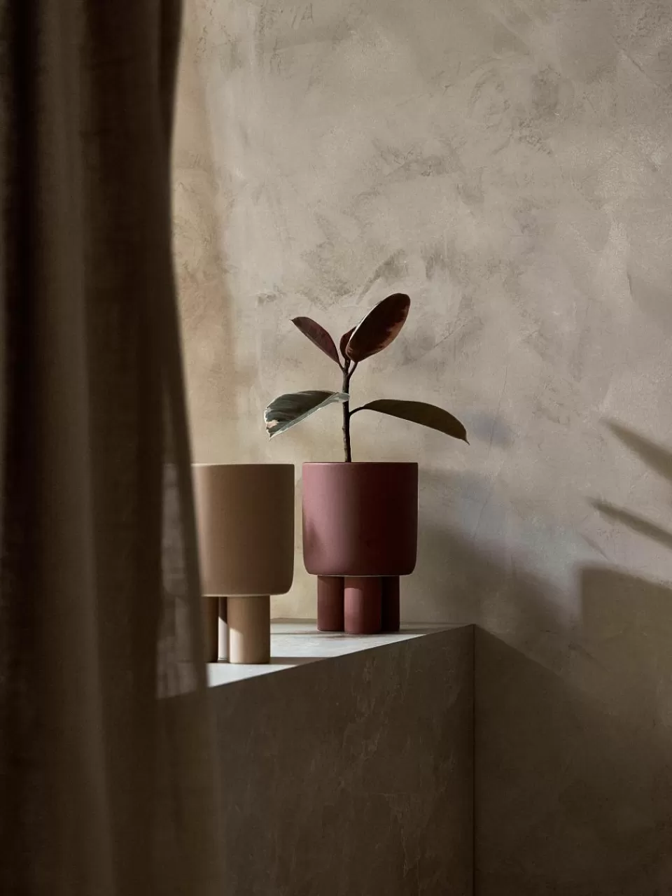 Westwing Collection Plantenpot Tilia van keramiek | Plantenbakken | Decoratie