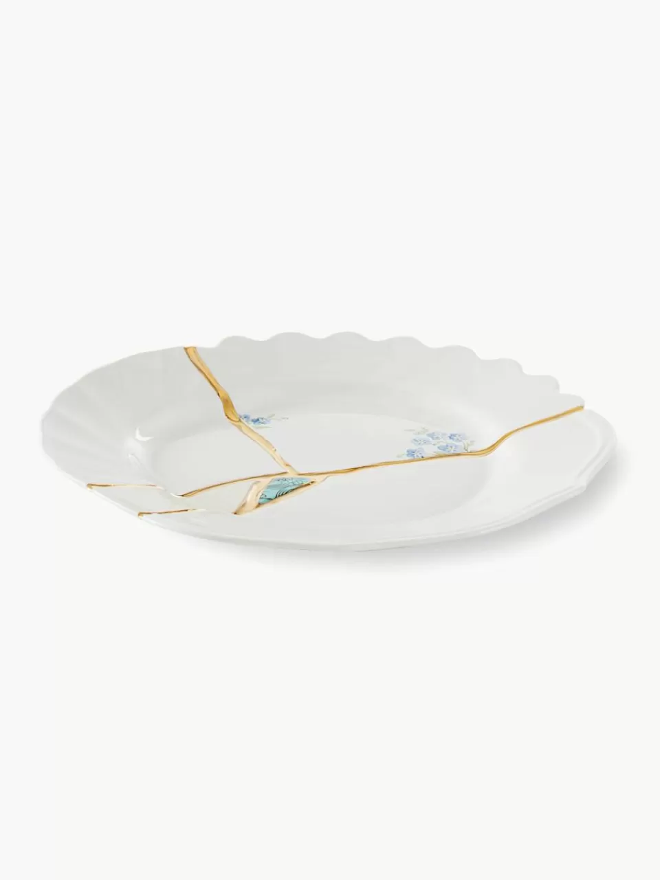 SELETTI Porseleinen ontbijtborden Kintsugi | Servies | Ontbijt- & Dessertborden