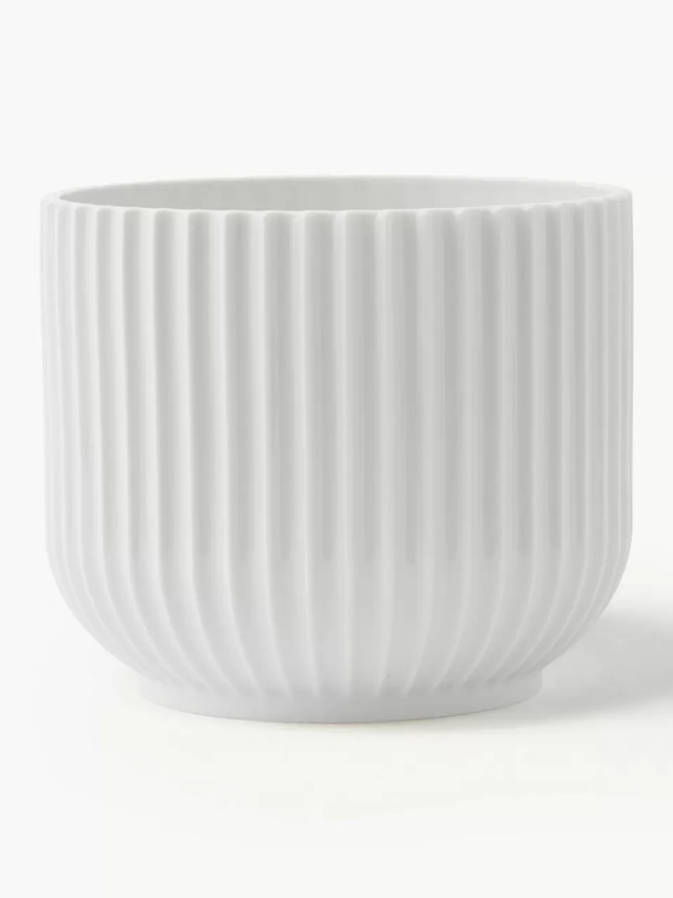 Lyngby Porcelaen Porseleinen plantenpot Lyngby, H 13 cm | Plantenbakken | Bloempotten