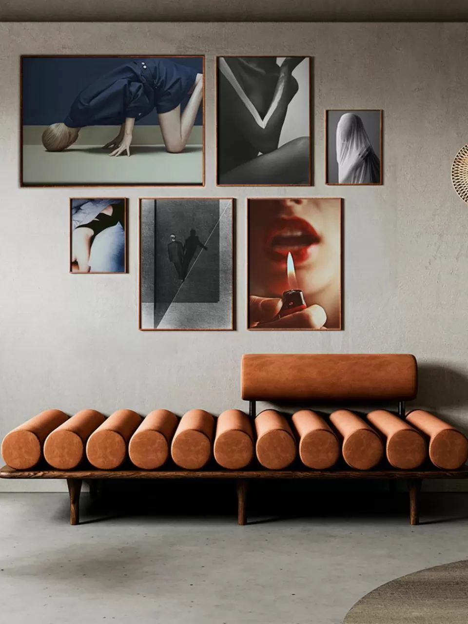 Paper Collective Poster Artwall no. 23 met lijst, set van 6 | Wanddecoratie | Posters