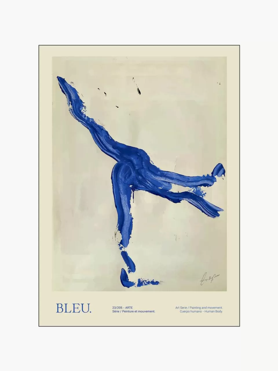 Poster and Frame Poster Bleu | Wanddecoratie | Decoratie