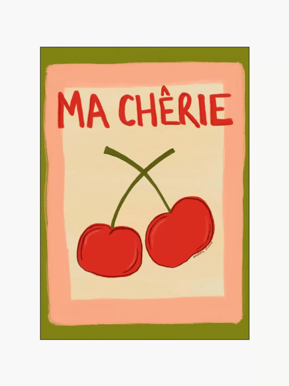 Poster and Frame Poster Ma Chérie | Wanddecoratie | Posters