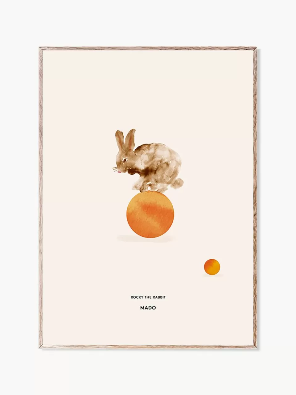 MADO Poster Rocky the Rabbit | Wanddecoratie | Posters