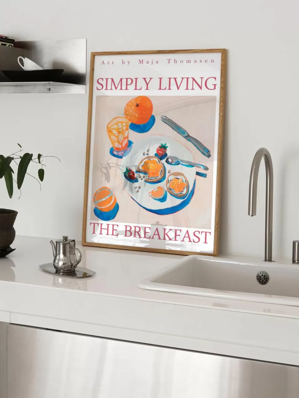 Poster and Frame Poster The Breakfast | Wanddecoratie | Posters