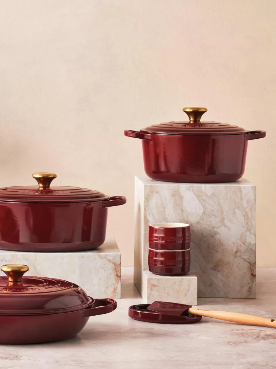 LE CREUSET Ronde braadpan Signature Collection van gietijzer | Kookpannen | Kookpannen